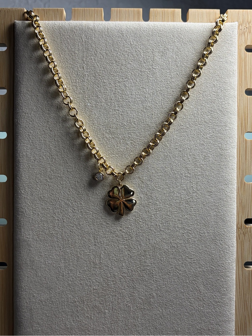 Gold Charm Necklace